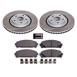 PowerStop Z17 Evolution Plus Semi-Coated Rotor Brake Kits SC4713