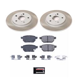 PowerStop Z17 Evolution Plus Semi-Coated Rotor Brake Kits for 2009-2013 MATRIX, 2009-2010 VIBE, 2008-2015 XB - SC4737