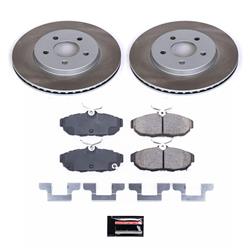 PowerStop Z17 Evolution Plus Semi-Coated Rotor Brake Kits for 2011-2014 MUSTANG - SC4749