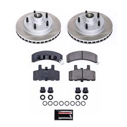PowerStop Z17 Evolution Plus Semi-Coated Rotor Brake Kits for 1994-1999 RAM 1500 - SC4875