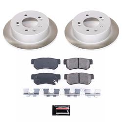 PowerStop Z17 Evolution Plus Semi-Coated Rotor Brake Kits for 2007-2010 ELANTRA - SC5210