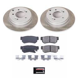PowerStop Z17 Evolution Plus Semi-Coated Rotor Brake Kits for 2006-2008 SONATA - SC5211