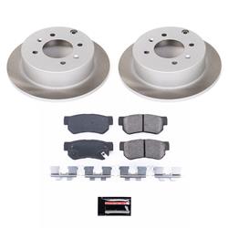 PowerStop Z17 Evolution Plus Semi-Coated Rotor Brake Kits for 2001-2006 OPTIMA, 1999-2005 SONATA - SC5212