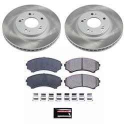 PowerStop Z17 Evolution Plus Semi-Coated Rotor Brake Kits for 2004-2011 ENDEAVOR - SC5258