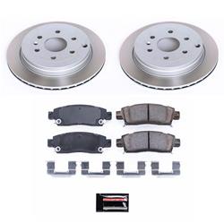 PowerStop Z17 Evolution Plus Semi-Coated Rotor Brake Kits SC5262