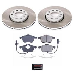 PowerStop Z17 Evolution Plus Semi-Coated Rotor Brake Kits SC528