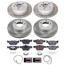 PowerStop Z17 Evolution Plus Semi-Coated Rotor Brake Kits for 2006 325XI - SC5357