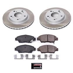PowerStop Z17 Evolution Plus Semi-Coated Rotor Brake Kits for 2011-2015 CR-Z - SC5400