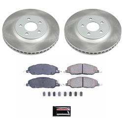 PowerStop Z17 Evolution Plus Semi-Coated Rotor Brake Kits for 2011-2014 MUSTANG - SC5407