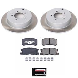 PowerStop Z17 Evolution Plus Semi-Coated Rotor Brake Kits for 2009-2015 LANCER, 2007-2013 OUTLANDER - SC5499