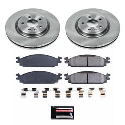 PowerStop Z17 Evolution Plus Semi-Coated Rotor Brake Kits SC5509