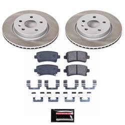 PowerStop Z17 Evolution Plus Semi-Coated Rotor Brake Kits SC5547