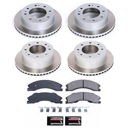 PowerStop Z17 Evolution Plus Semi-Coated Rotor Brake Kits SC5561