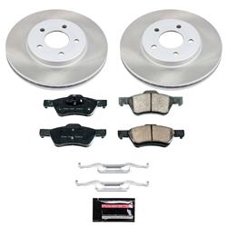 PowerStop Z17 Evolution Plus Semi-Coated Rotor Brake Kits for 2010-2012 ESCAPE, 2010-2011 MARINER, 2010 TRIBUTE - SC5572