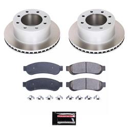 PowerStop Z17 Evolution Plus Semi-Coated Rotor Brake Kits for 2010-2012 F-250 SUPER DUTY, F-350 SUPER DUTY - SC5578