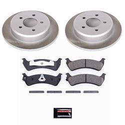 PowerStop Z17 Evolution Plus Semi-Coated Rotor Brake Kits for 2001-2002 EXPLORER SPORT - SC5592