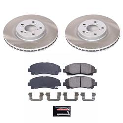 PowerStop Z17 Evolution Plus Semi-Coated Rotor Brake Kits for 2009-2014 TL - SC5855