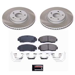 PowerStop Z17 Evolution Plus Semi-Coated Rotor Brake Kits for 2011-2014 ODYSSEY - SC5857