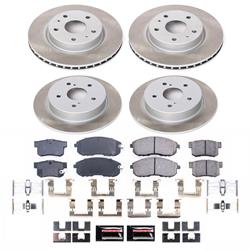 PowerStop Z17 Evolution Plus Semi-Coated Rotor Brake Kits for 2007-2013 SX4 - SC5888