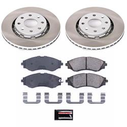 PowerStop Z17 Evolution Plus Semi-Coated Rotor Brake Kits SC5893