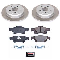 PowerStop Z17 Evolution Plus Semi-Coated Rotor Brake Kits for 2011-2020 DURANGO, GRAND CHEROKEE - SC5950