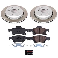 PowerStop Z17 Evolution Plus Semi-Coated Rotor Brake Kits for 2011-2024 DURANGO, 2011-2021 GRAND CHEROKEE, 2022 GRAND CHEROKEE WK - SC5953