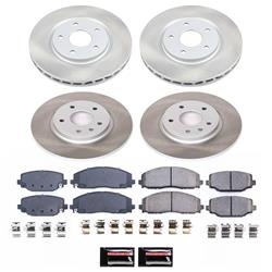PowerStop Z17 Evolution Plus Semi-Coated Rotor Brake Kits SC5960