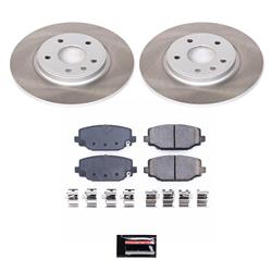 PowerStop Z17 Evolution Plus Semi-Coated Rotor Brake Kits SC5961