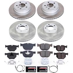 PowerStop Z17 Evolution Plus Semi-Coated Rotor Brake Kits for 2007-2010 X5 - SC6063