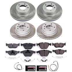 PowerStop Z17 Evolution Plus Semi-Coated Rotor Brake Kits for 2011-2013 328I - SC6072