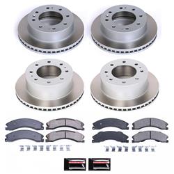 PowerStop Z17 Evolution Plus Semi-Coated Rotor Brake Kits SC6259