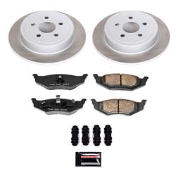 PowerStop Z17 Evolution Plus Semi-Coated Rotor Brake Kits for 1995-2000 CIRRUS, 1996-2006 SEBRING - SC6266