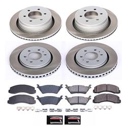 PowerStop Z17 Evolution Plus Semi-Coated Rotor Brake Kits for 2012-2018 F-150 - SC6268