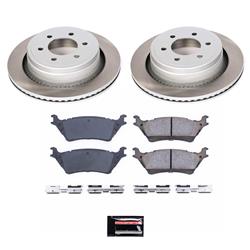 PowerStop Z17 Evolution Plus Semi-Coated Rotor Brake Kits for 2012-2018 F-150 - SC6271