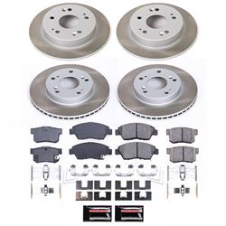 PowerStop Z17 Evolution Plus Semi-Coated Rotor Brake Kits for 2013-2014 ILX - SC6318