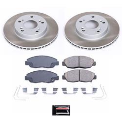PowerStop Z17 Evolution Plus Semi-Coated Rotor Brake Kits for 2012-2015 CIVIC - SC6319