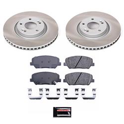 PowerStop Z17 Evolution Plus Semi-Coated Rotor Brake Kits for 2011-2015 OPTIMA - SC6324