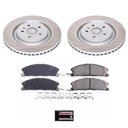 PowerStop Z17 Evolution Plus Semi-Coated Rotor Brake Kits SC6374