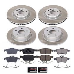 PowerStop Z17 Evolution Plus Semi-Coated Rotor Brake Kits for 2013-2016 ESCAPE, 2014-2018 TRANSIT CONNECT - SC6478