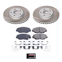 PowerStop Z17 Evolution Plus Semi-Coated Rotor Brake Kits for 2012-2016 CR-V - SC6488