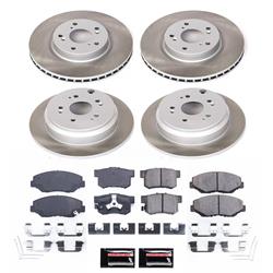 PowerStop Z17 Evolution Plus Semi-Coated Rotor Brake Kits for 2012-2016 CR-V - SC6489