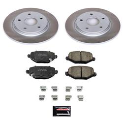 PowerStop Z17 Evolution Plus Semi-Coated Rotor Brake Kits SC6544