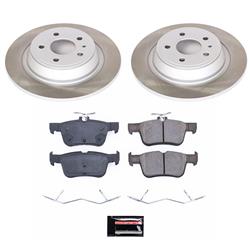 PowerStop Z17 Evolution Plus Semi-Coated Rotor Brake Kits for 2013-2016 FUSION, MKZ - SC6559