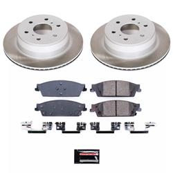 PowerStop Z17 Evolution Plus Semi-Coated Rotor Brake Kits SC6562
