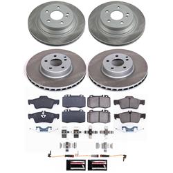 PowerStop Z17 Evolution Plus Semi-Coated Rotor Brake Kits for 2006 CLS500 - SC6598