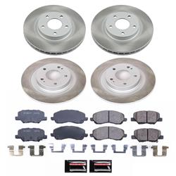 PowerStop Z17 Evolution Plus Semi-Coated Rotor Brake Kits for 2014-2018 OUTLANDER, 2013-2020 OUTLANDER SPORT - SC6796