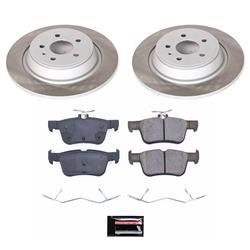 PowerStop Z17 Evolution Plus Semi-Coated Rotor Brake Kits for 2013-2016 FUSION, MKZ, 2015-2019 MKC - SC6817