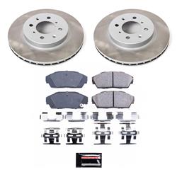 PowerStop Z17 Evolution Plus Semi-Coated Rotor Brake Kits for 1990-1993 CIVIC, INTEGRA - SC688