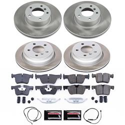 PowerStop Z17 Evolution Plus Semi-Coated Rotor Brake Kits SC6925