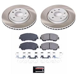 PowerStop Z17 Evolution Plus Semi-Coated Rotor Brake Kits for 2014-2020 ROGUE, 2017-2022 ROGUE SPORT - SC7036